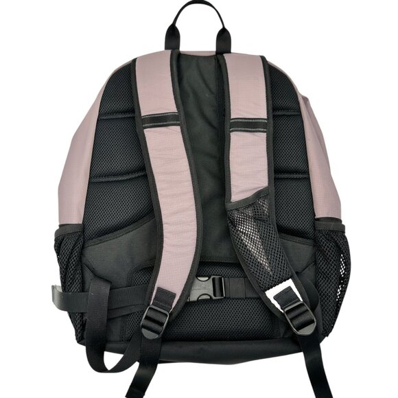LL Bean Backpack Pink Black Multiple Compartments Headphone Port Computer Pocket